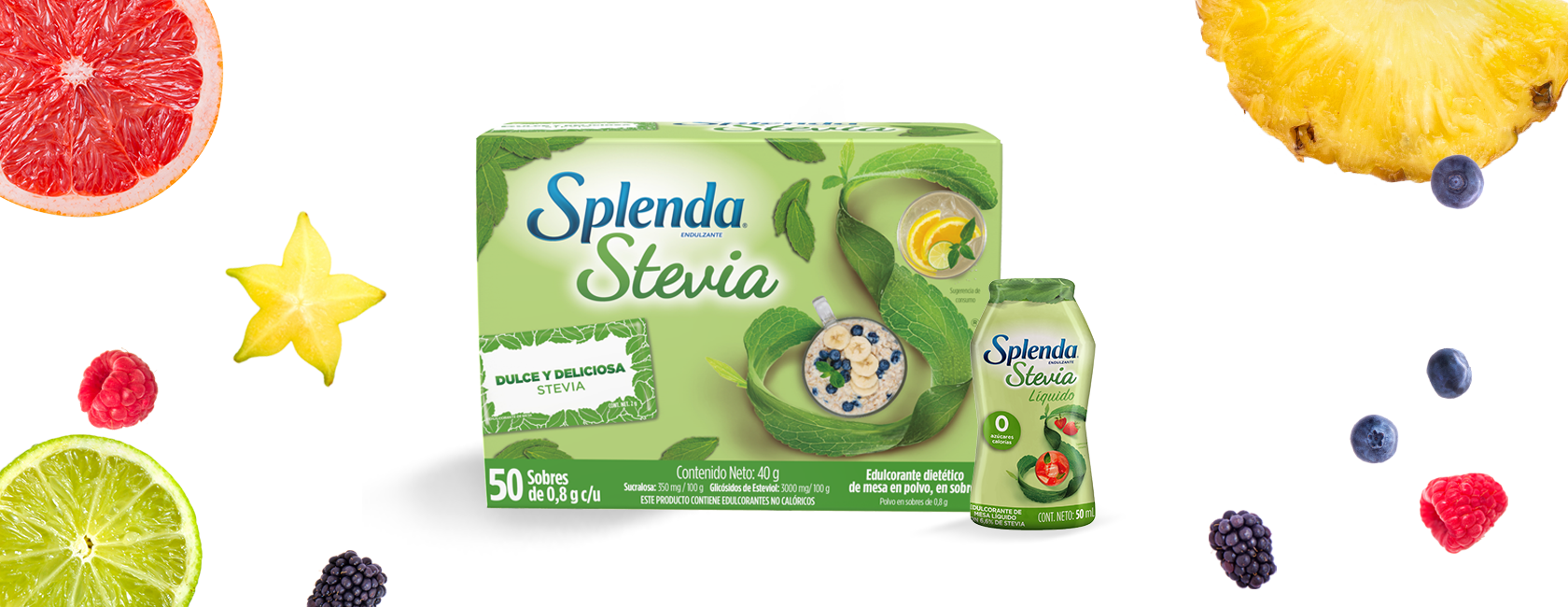Endulzante Stevia en sobres ¡Conócelo! Splenda Ecuador
