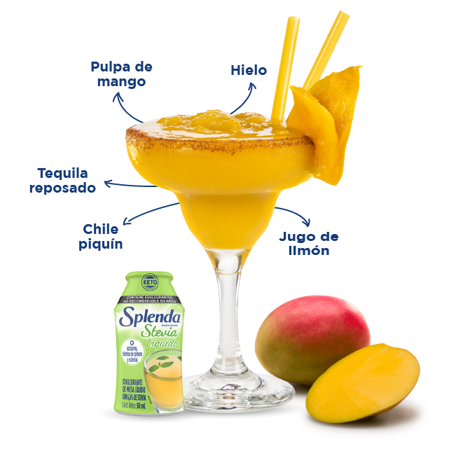 Margarita de mango: bebida con | Splenda® Original