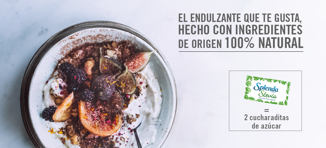 Splenda Stevia endulzante en sobres para recetas sanas