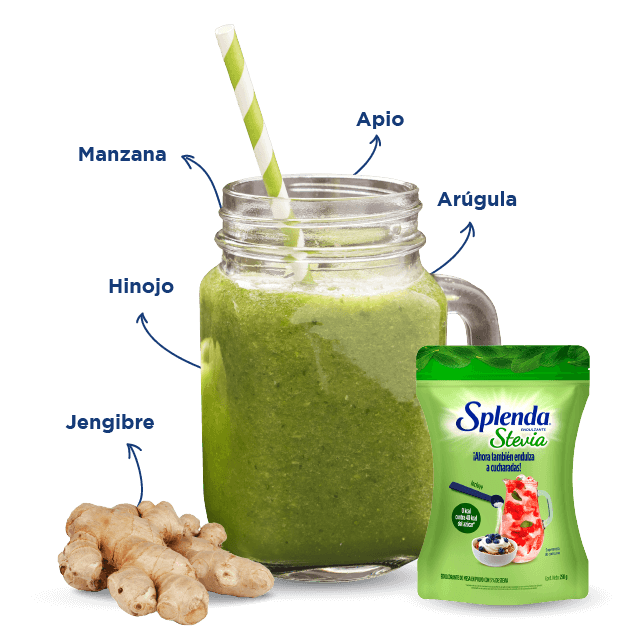 jugo de manzana verde
