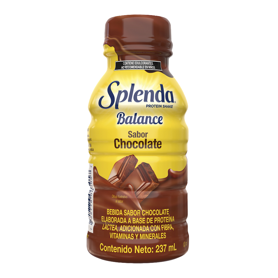 Proteína bebible sabor chocolate Splenda